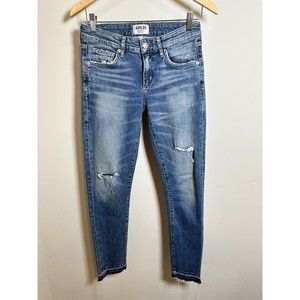 Agolde Blue Skinny Jeans